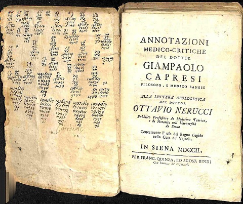 Annotazioni medico-critiche del dottor Giampaolo Capresi filosofo e medico sanese alla lettera apologetica del Dottor Ottavio Nerucci